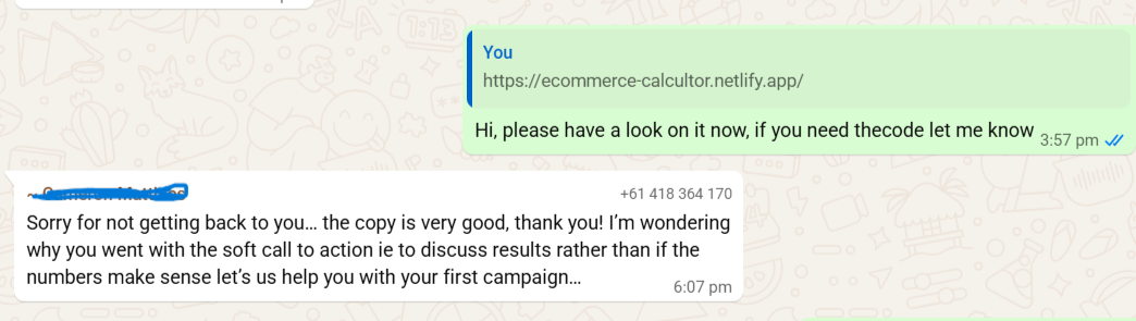 Client Feedback